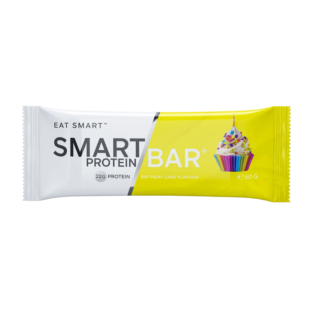 Smart Protein Bar Smart Diet Solutions High protein bars Box of 12 Birthday Cake