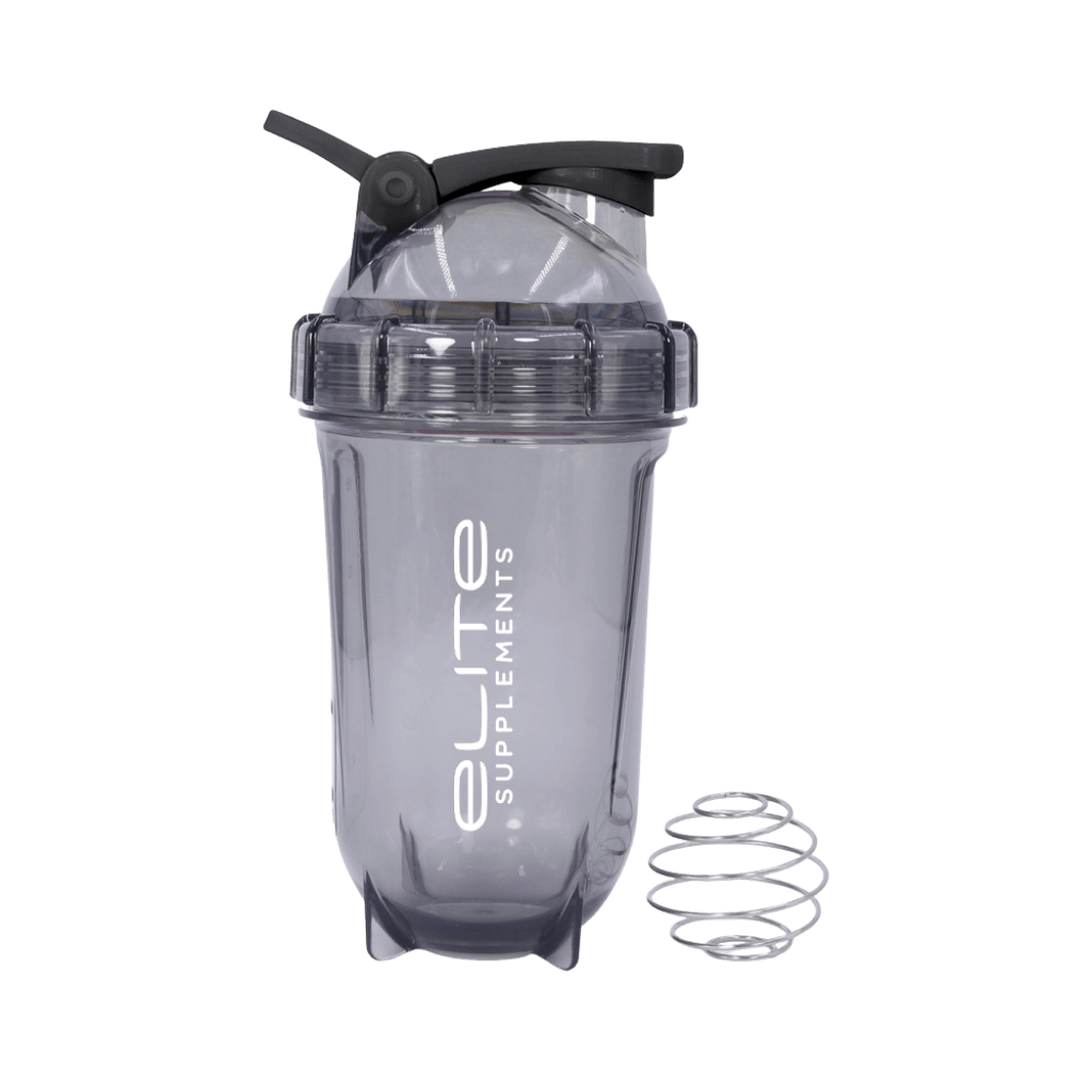Elite Sphere Shaker Elite Supplements Shakers water bottles 500ml  Black