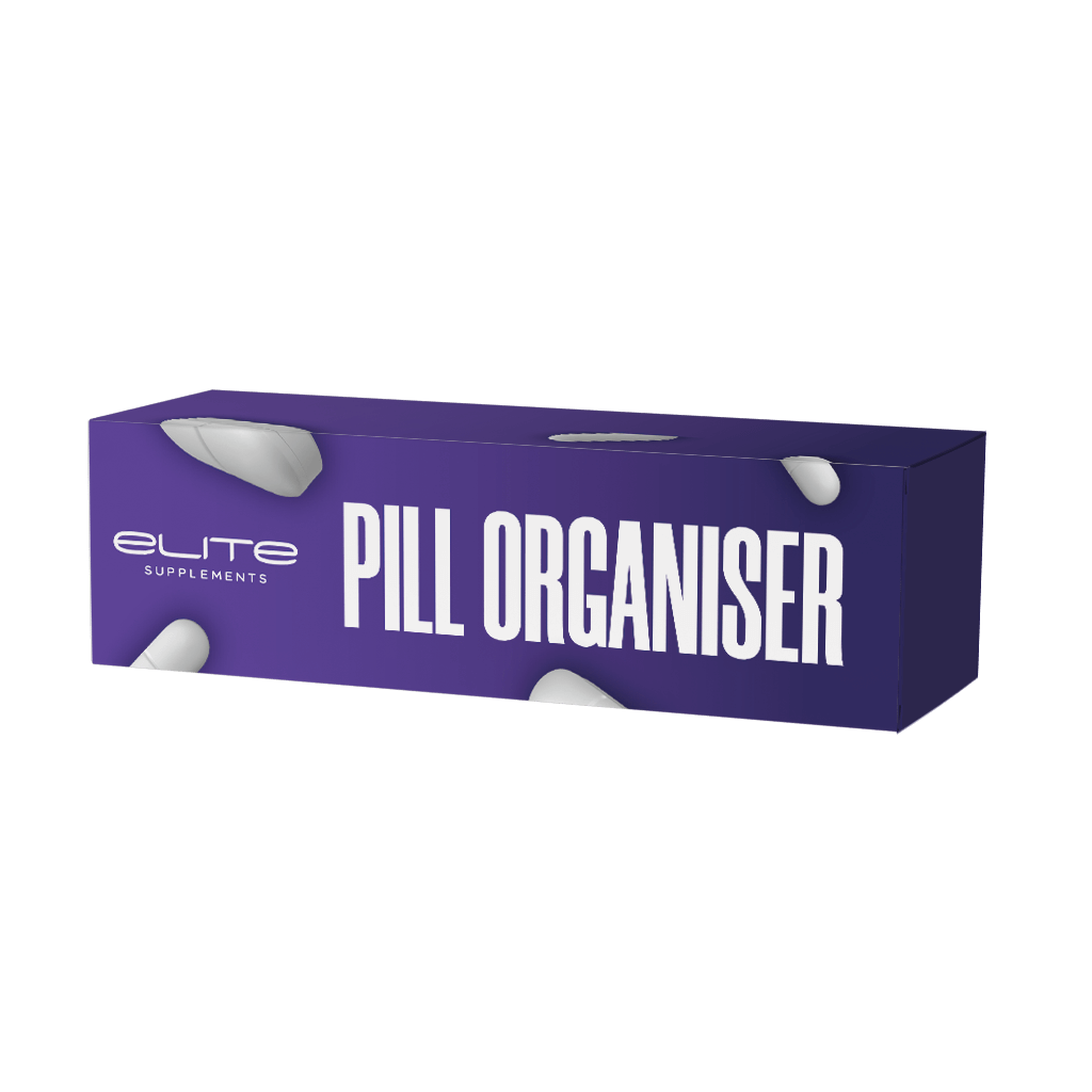 Pill Organiser Elite Supplements Gym accessories