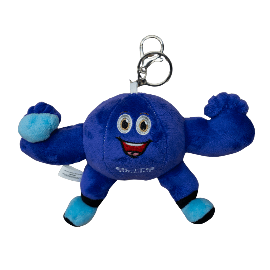 Eddie Plush Keyring Elite Supplements Gym accessories