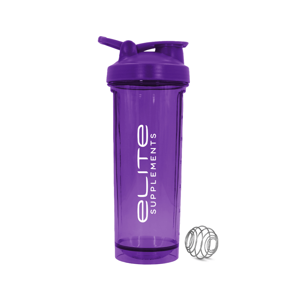 Elite Supplements Shaker Elite Supplements Shakers water bottles 800ml  Purple