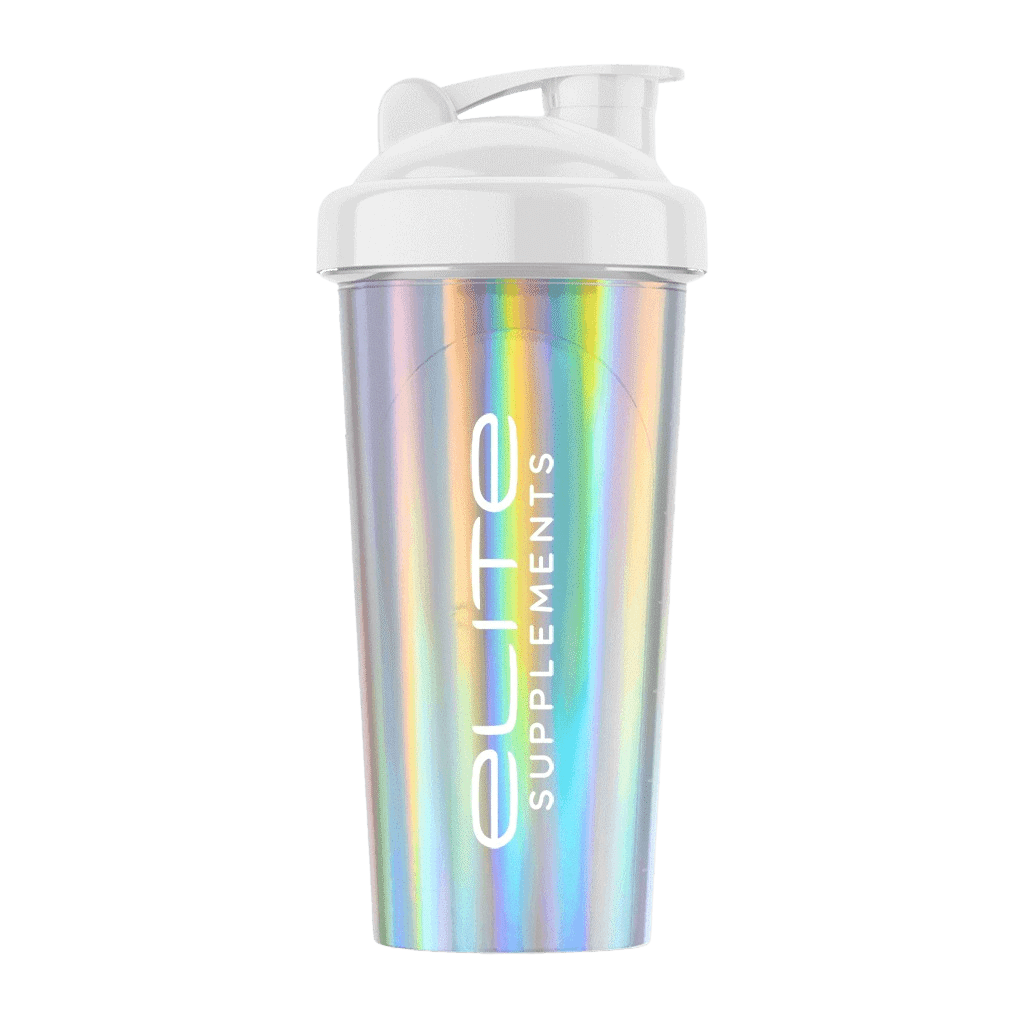 Elite Holographic Shaker Elite Supplements Shakers water bottles 700ml  Holographic