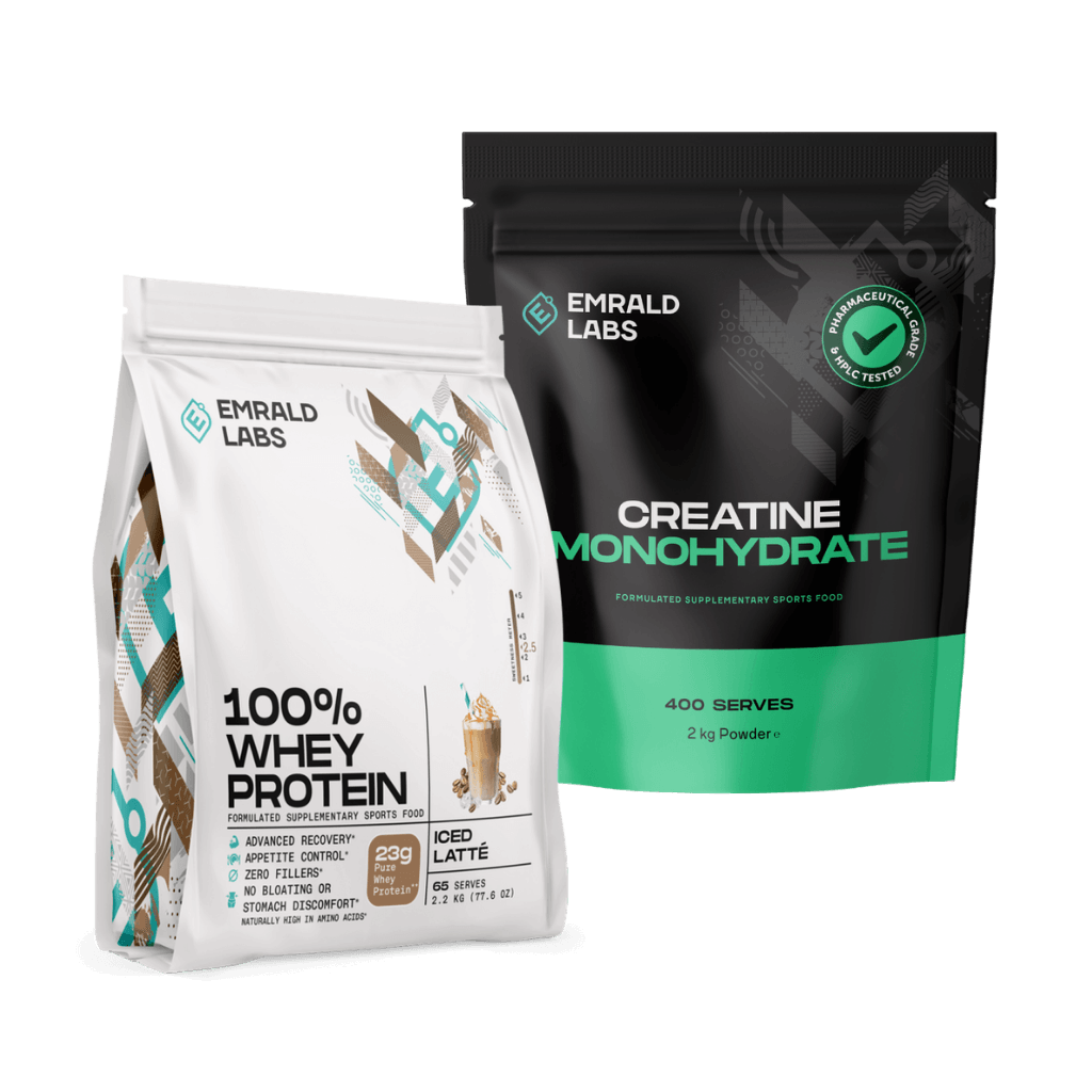 100% Whey Protein 2.2kg + Creatine 2kg