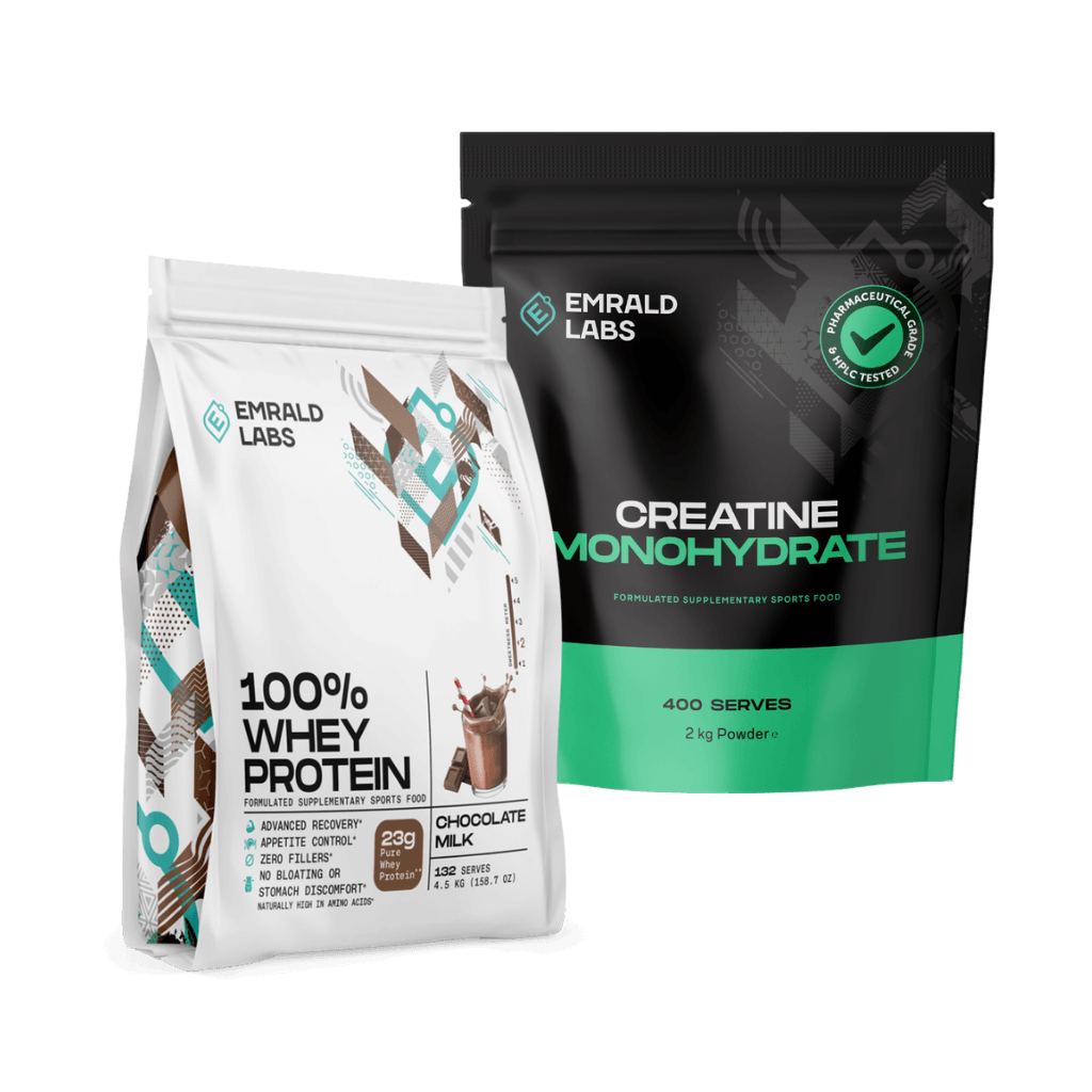100% Whey Protein 4.5kg + Creatine 2kg