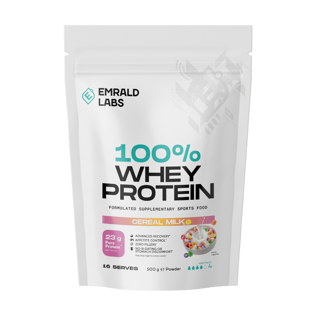 100% Whey Protein Emrald Labs Whey blend protein 500g Cereal Milk