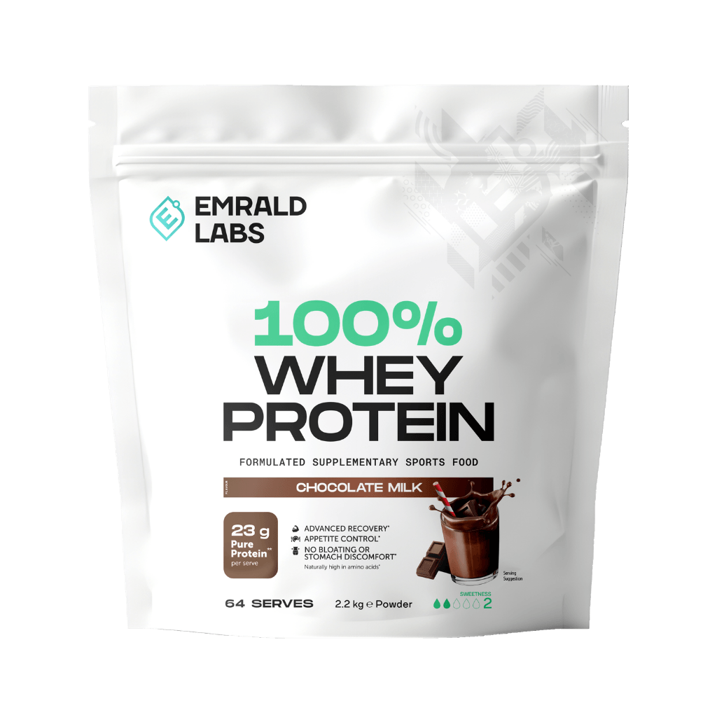 100% Whey Protein Emrald Labs Whey blend protein 2.2kg Chocolate Milk