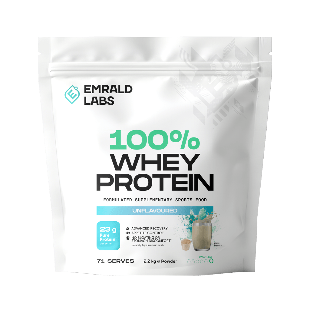 100% Whey Protein Emrald Labs Whey blend protein 2.2kg Unflavoured