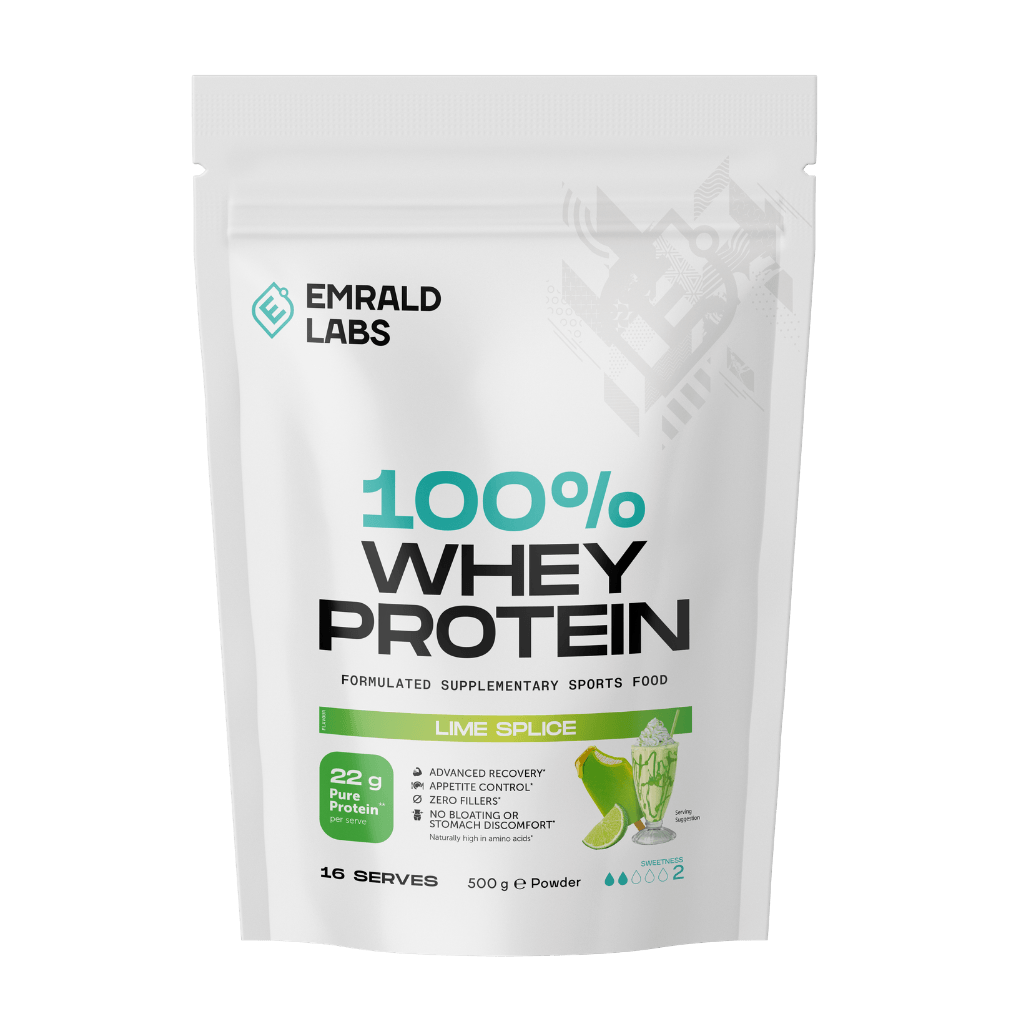 100% Whey Protein Emrald Labs Whey blend protein 500g Lime Splice