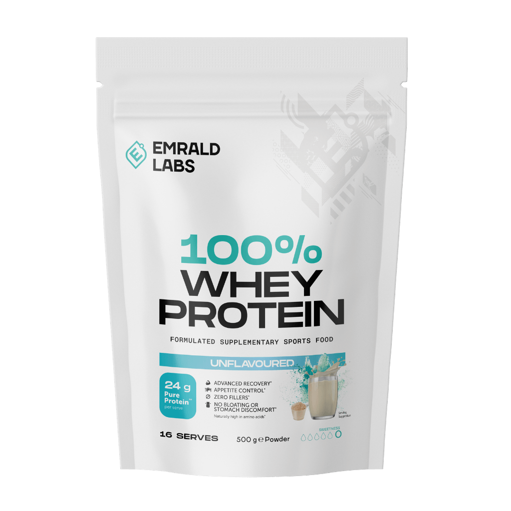 100% Whey Protein Emrald Labs Whey blend protein 500g Unflavoured