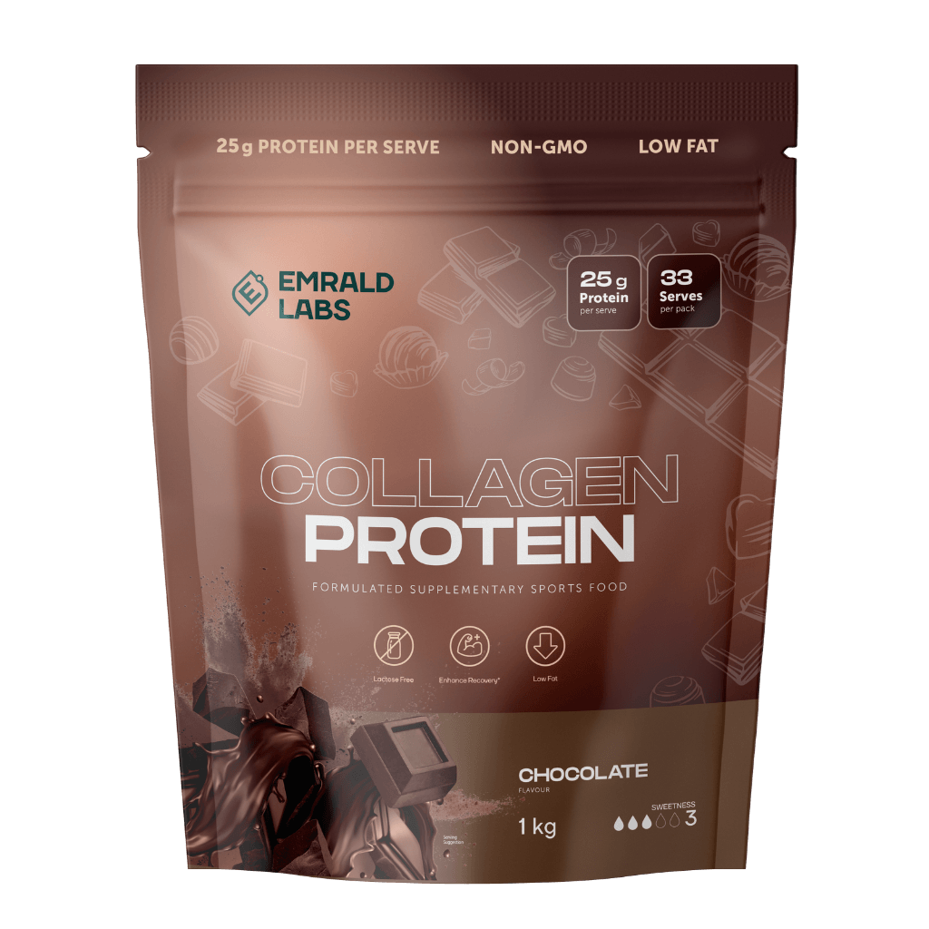 Collagen Protein Emrald Labs Collagen protein powder 1kg Chocolate