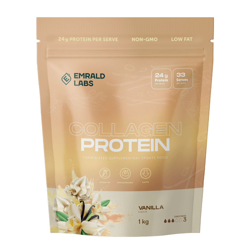 Collagen Protein Emrald Labs Collagen protein powder 1kg Vanilla