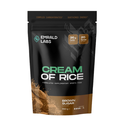 Cream of Rice Emrald Labs Functional foods 20 Serves Brown Sugar