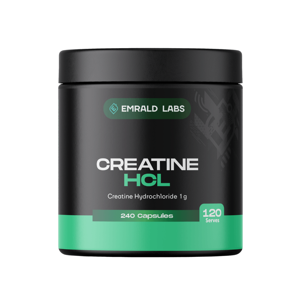 Creatine HCL Capsules Emrald Labs Creatine hcl supplements