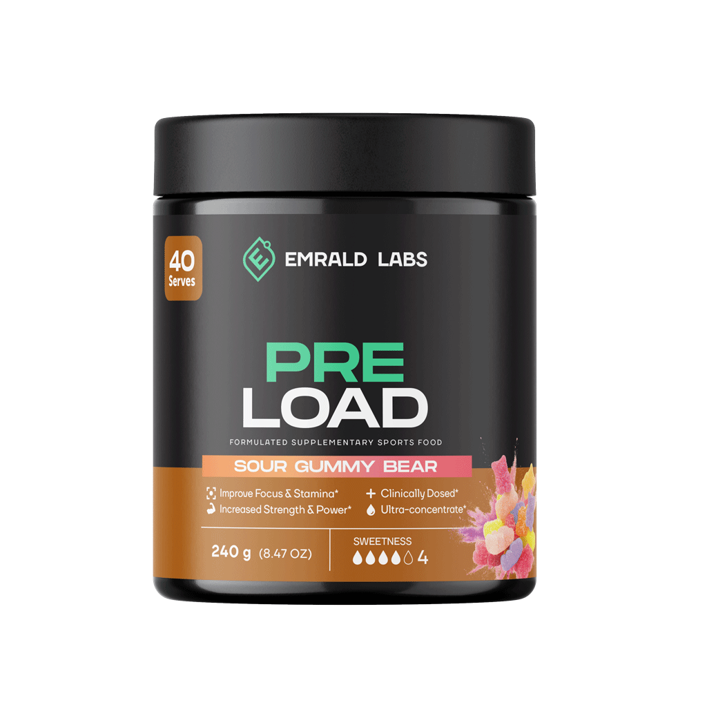 Pre Load Pre Workout (3) & EL-Pre-Load-240g-SGB