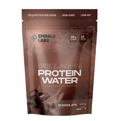 Protein Water Emrald Labs Protein water 500g Chocolate