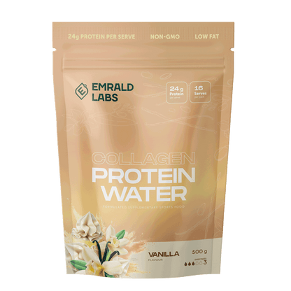 Protein Water Emrald Labs Protein water 500g Vanilla