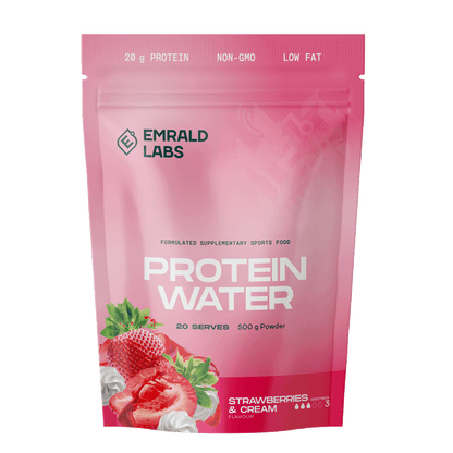 Protein Water & Protein Water Emrald Labs Protein water 500g Strawberries & Cream
