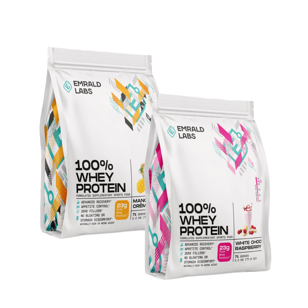 100% Whey Protein Twin Pack - 2.2kg