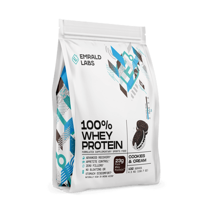 100% Whey Protein (29) & Emrald-100%Whey-4.5kg-Cook