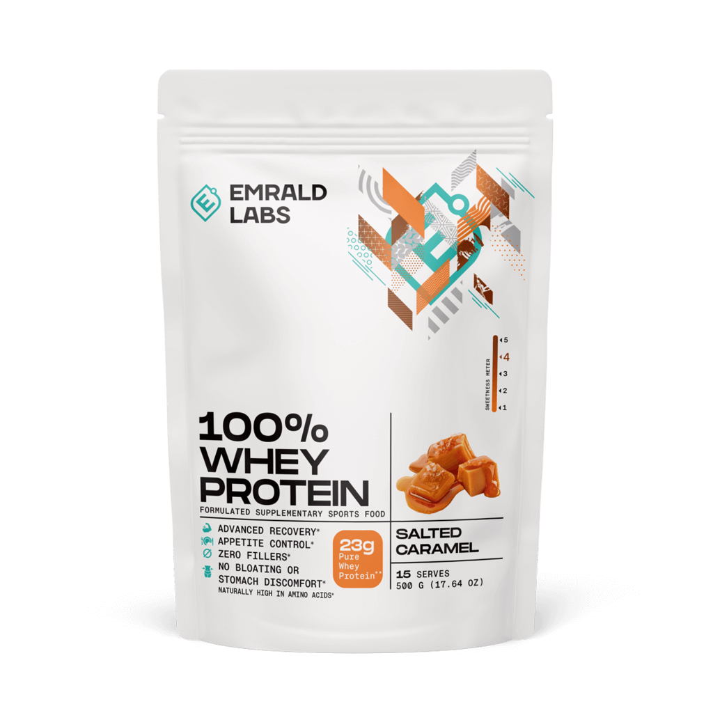 100% Whey Protein Emrald Labs Whey blend protein 500g Salted Caramel