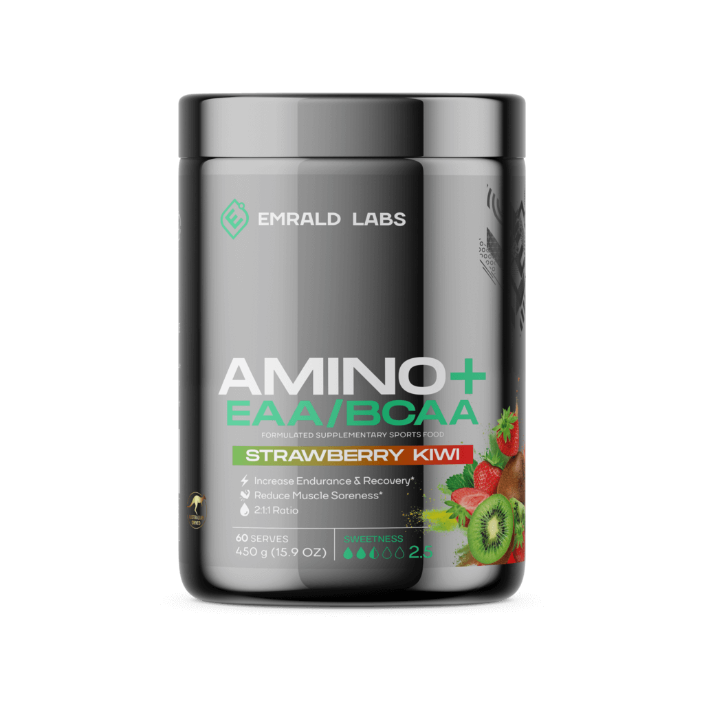 Amino+ EAA/BCAA & EMRALD-Amino+-60Srv-Straw