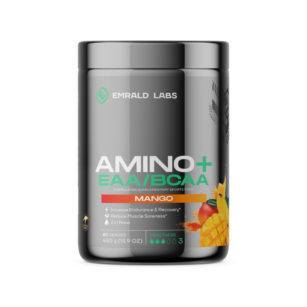 Amino+ EAA/BCAA (1) & EMRALD-Amino+-60Srv-Man