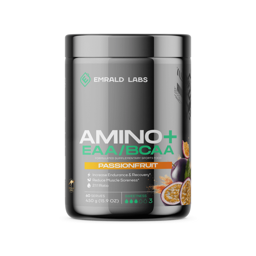 Amino+ EAA/BCAA (3) & EMRALD-Amino+-60Srv-Pas