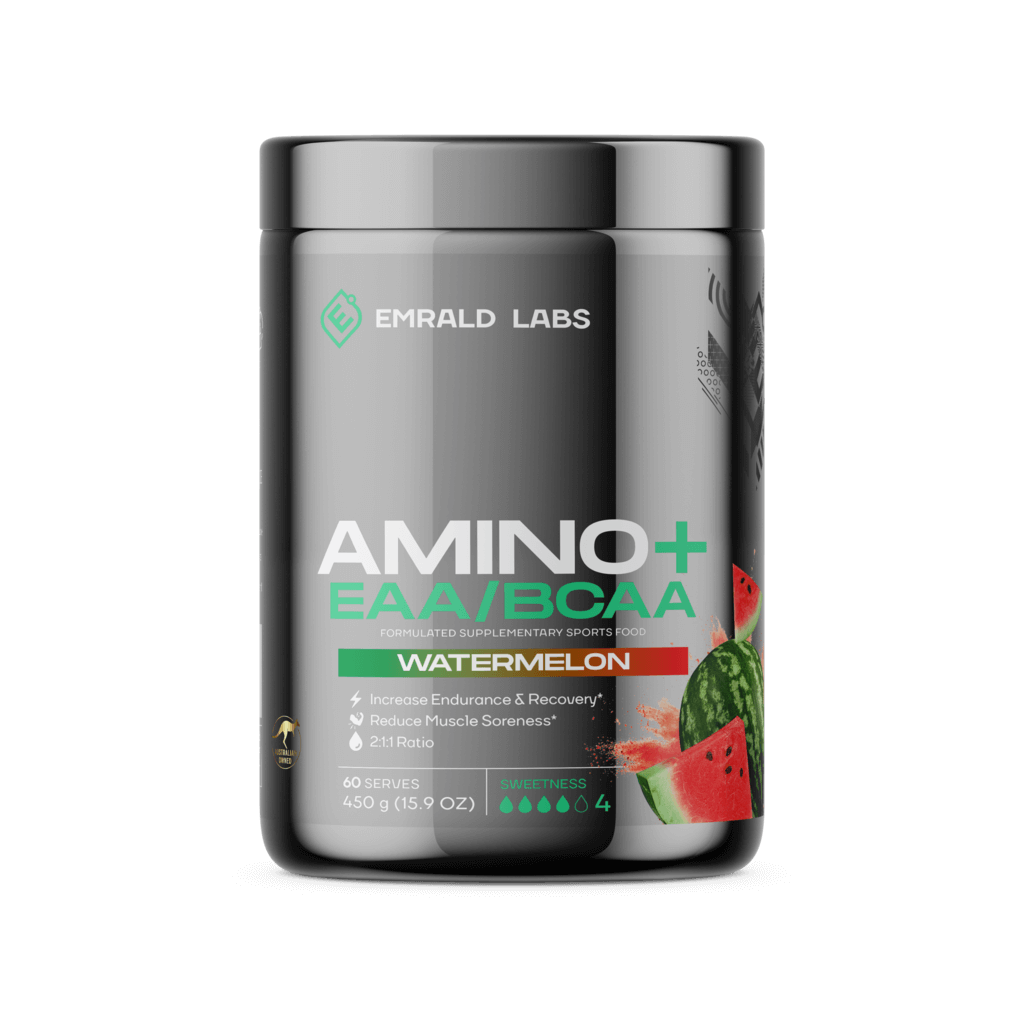 Amino+ EAA/BCAA (5) & EMRALD-Amino+-60Srv-Wat