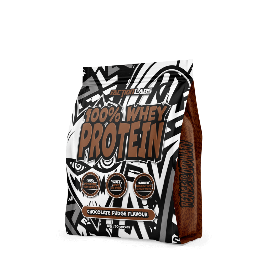 100% Whey Protein (2) & FACTION-100%Whey-30Serves-Choc