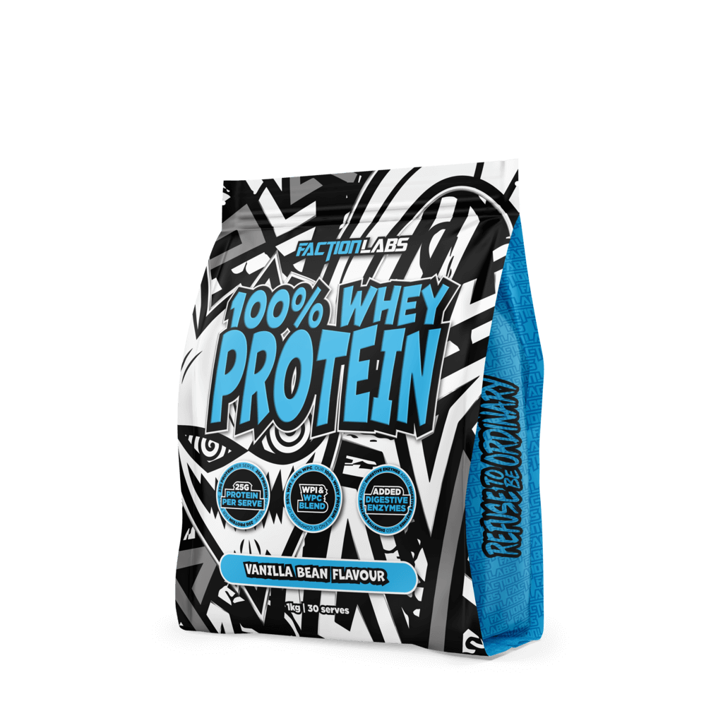 100% Whey Protein (5) & FACTION-100%Whey-30Serves-Van