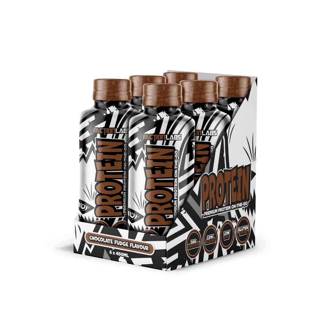 Protein RTD & Protein RTD Faction Labs Drinks ready to drink Pack of 6 Chocolate Fudge