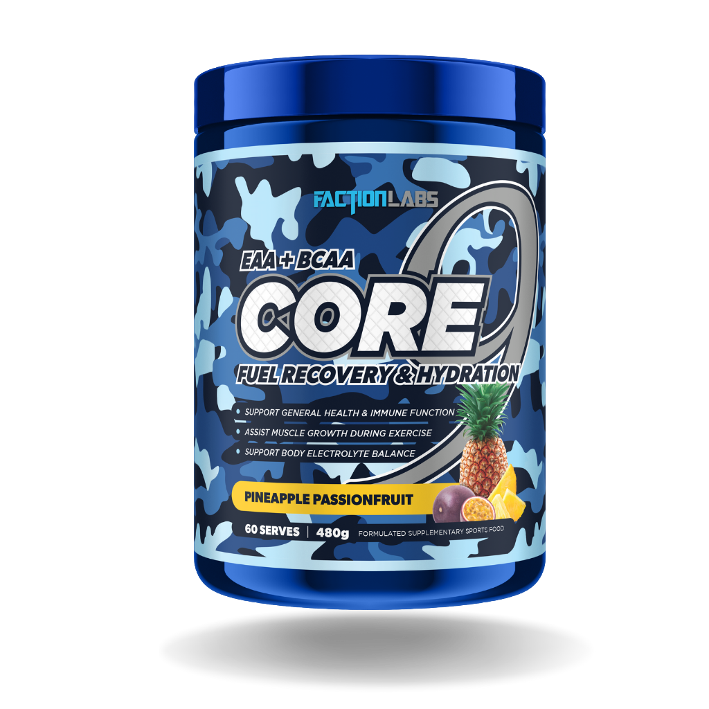 Core 9 EAA+BCAA (2) & FACTION-CORE9-60Srvs-P