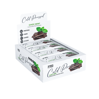 Cold Pressed Protein Bar (26) & FIBREBOOST-Cold-Press-Bar-Box12-CM