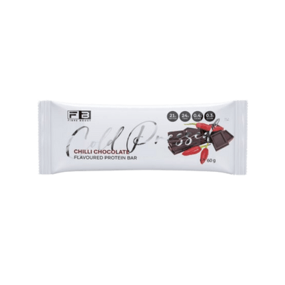 Cold Pressed Protein Bar Fibre Boost High protein bars Box of 12 Chilli Chocolate