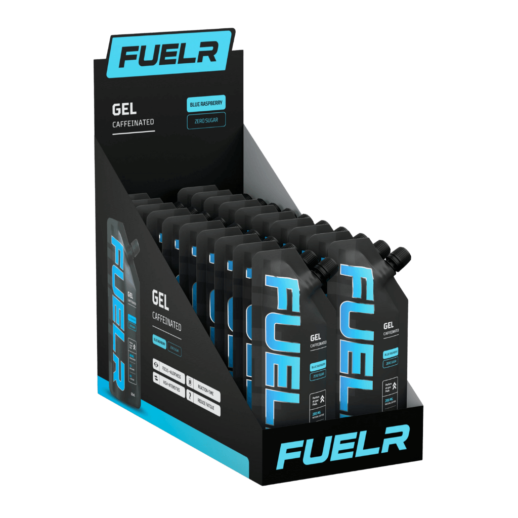 Fuelr Caffeinated Gel & FUELR-CAFF-GEL-20x60ml-BLURAS
