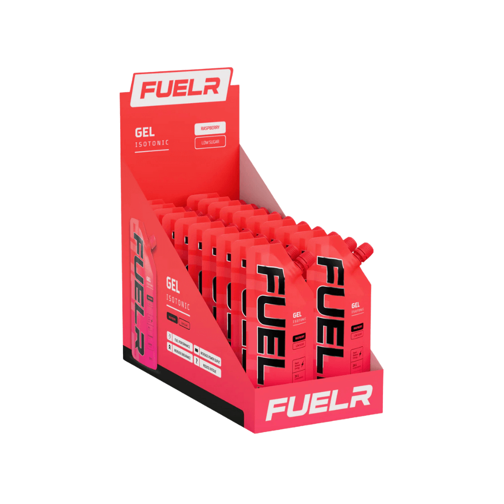 Fuelr Isotonic Gel (3) & FUELR-ISO-GEL-20x60ml-RASP