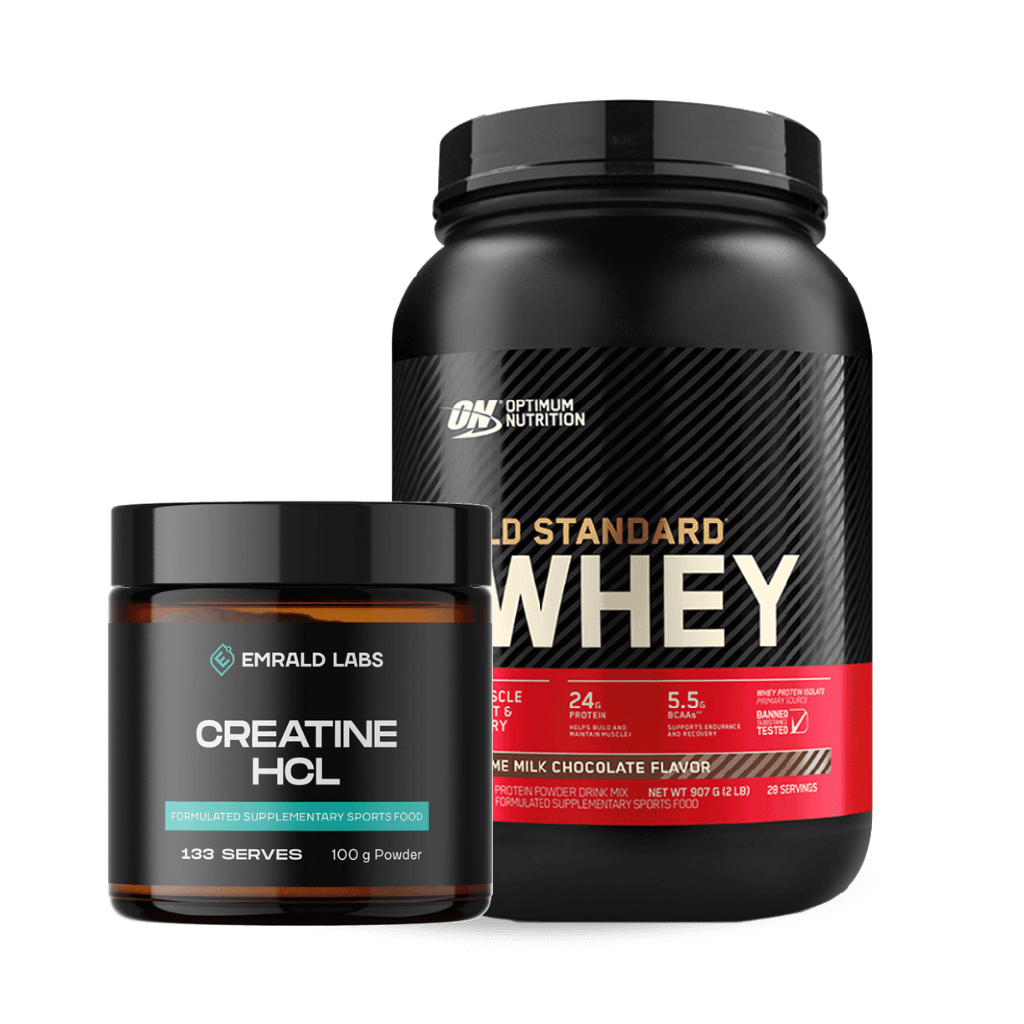 Gold Standard Whey 2lb + Creatine HCL