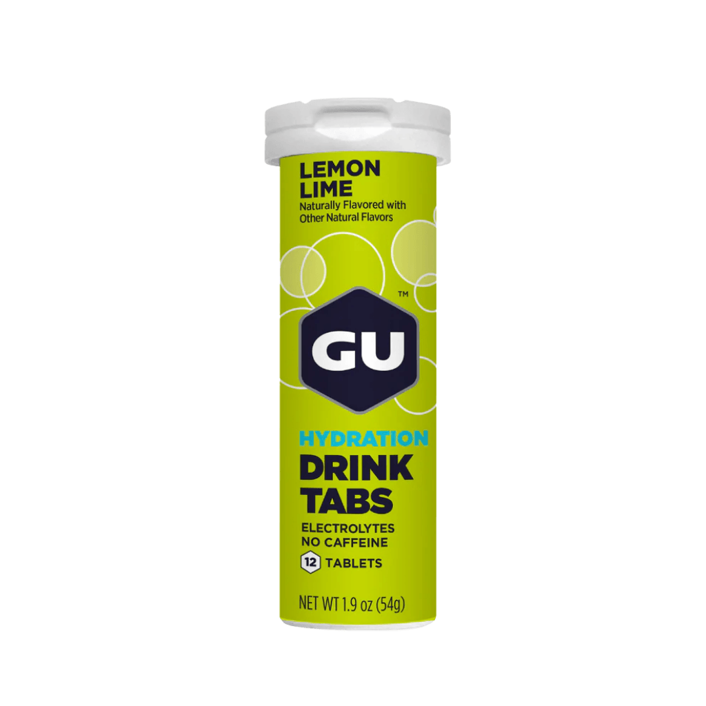 Hydration Drink Tabs & Hydration Drink Tabs GU Electrolyte supplements 12 Tablets Lemon Lime