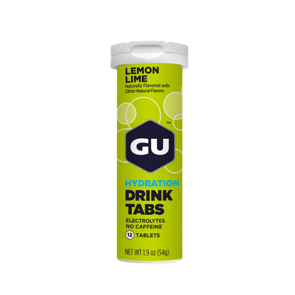 Hydration Drink Tabs & Hydration Drink Tabs GU Electrolyte supplements 12 Tablets Lemon Lime