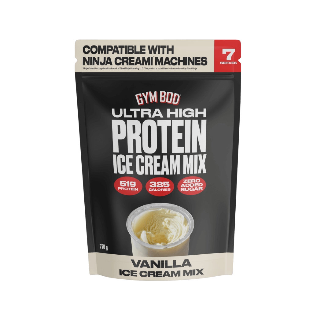 Protein Ice Cream Mix & Protein Ice Cream Mix GYM BOD Protein snacks 7 Serves Vanilla