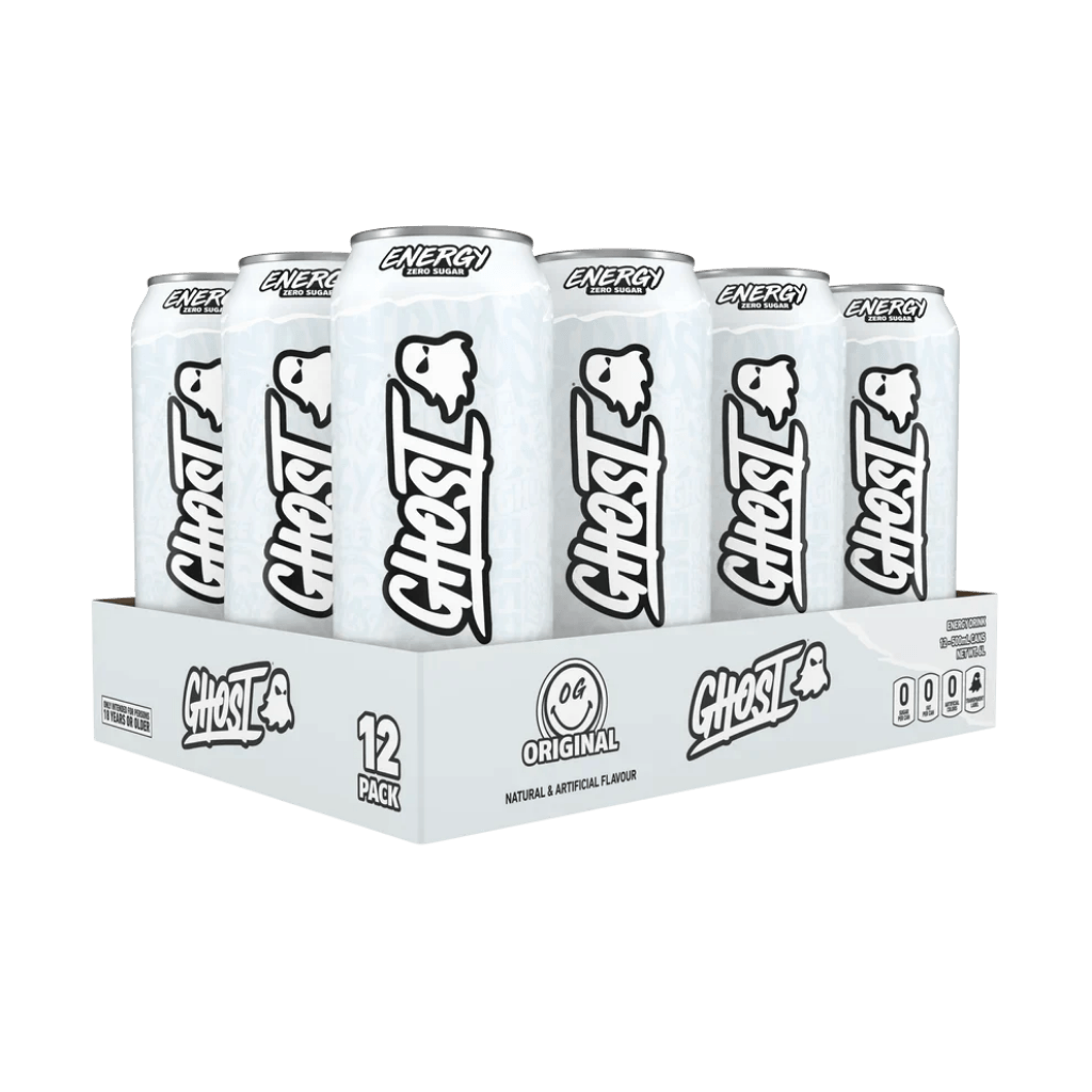 Ghost RTD Ghost Drinks for pre workout Box of 12 (500ml Can) Original