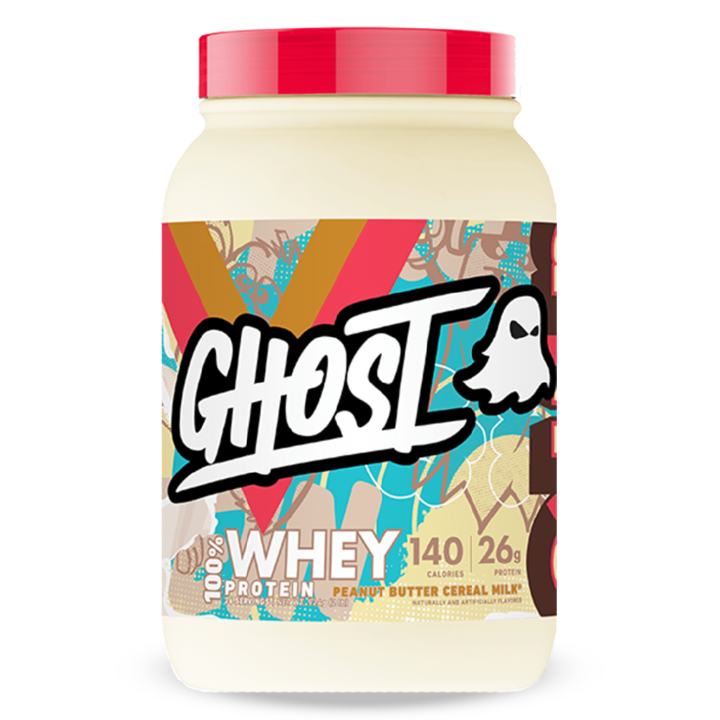 Ghost Whey Protein (4) & Ghost-Whey-26Srv-PeanutButterCerealMilk