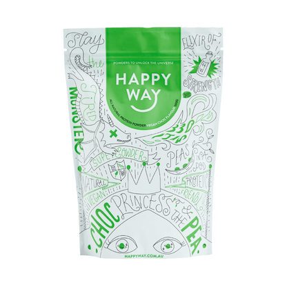 Happy Way Vegan Protein (1) & HappyWay-NatVegan-500g-Choc