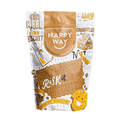 Happy Way Protein (2) & HappyWay-NatWhey-500g-CaraBis