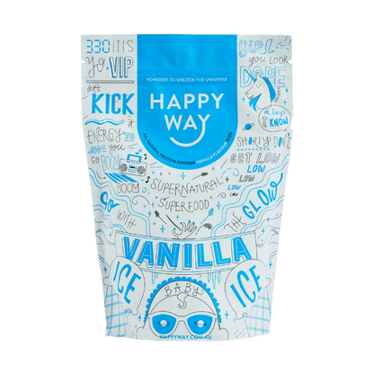 Happy Way Protein (5) & HappyWay-NatWhey-500g-Van
