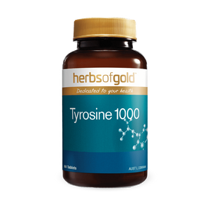 Herbs of Gold Tyrosine 1000 (60 tabs)