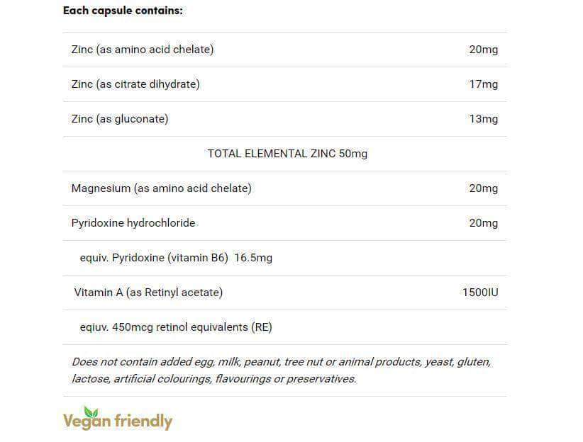 Herbs of Gold Ultra Zinc + (1)