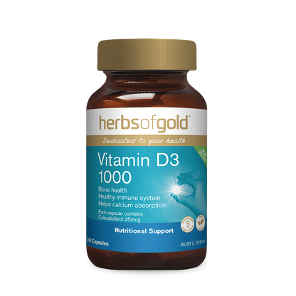 Herbs of Gold Vitamin D3 1000