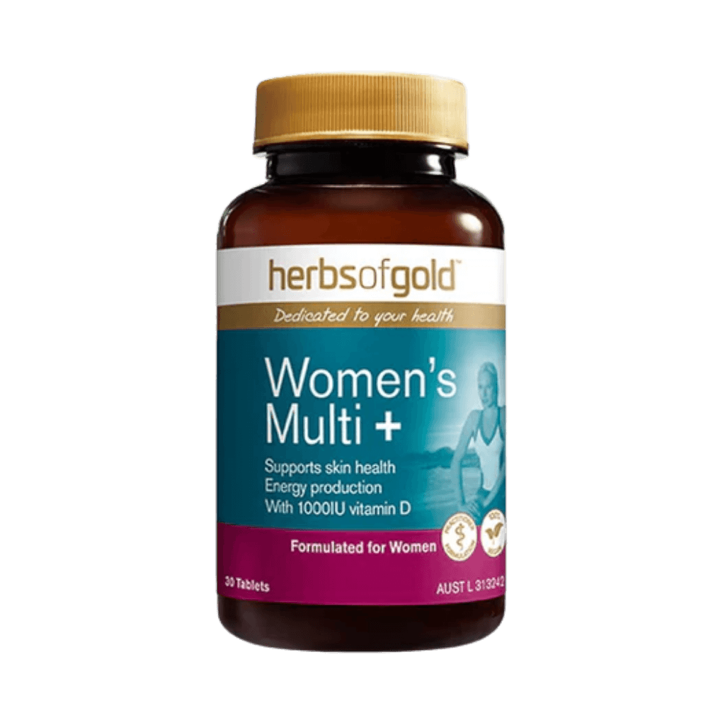 Herbs of Gold Womens Multi Plus Grapeseed 12000 Herbs of Gold Vitamins and minerals supplements 30 Tablets