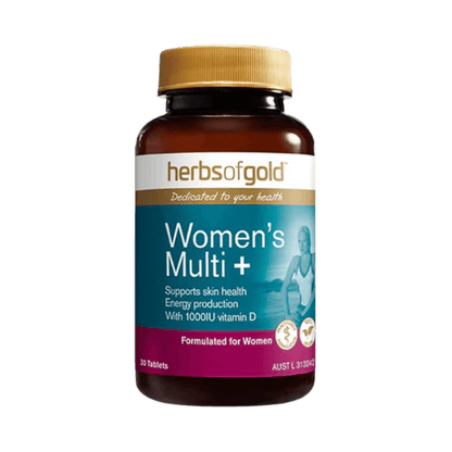 Herbs of Gold Womens Multi Plus Grapeseed 12000 Herbs of Gold Vitamins and minerals supplements 30 Tablets
